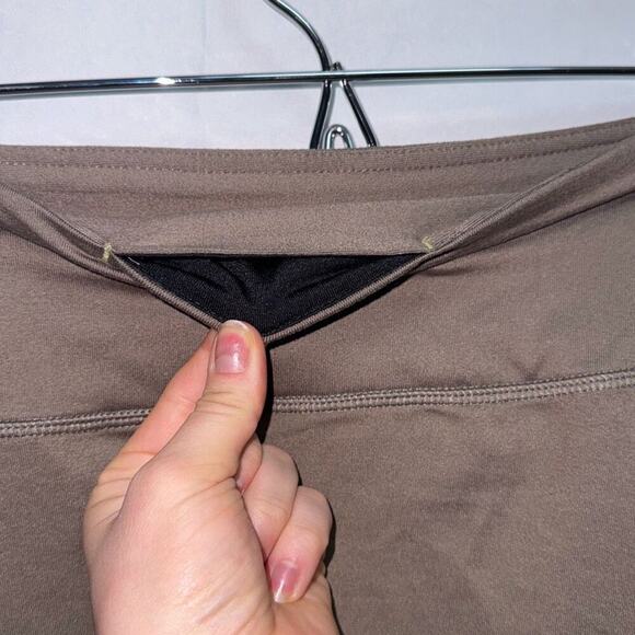 Sahalie Brown Workout Skort | Sz L - Picture 5 of 6